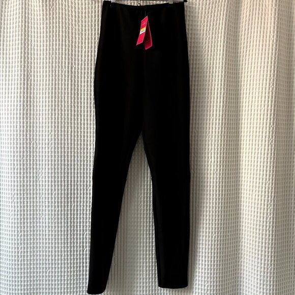 Commando women's small black faux suede leggings sold on Revolve MSRP $118 - Picture 1 of 3